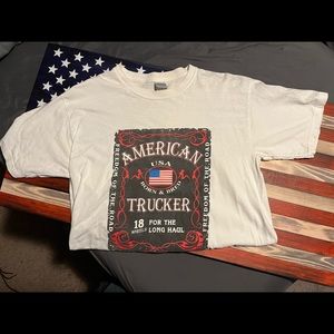 American trucker 🇺🇸 old school T shirt
